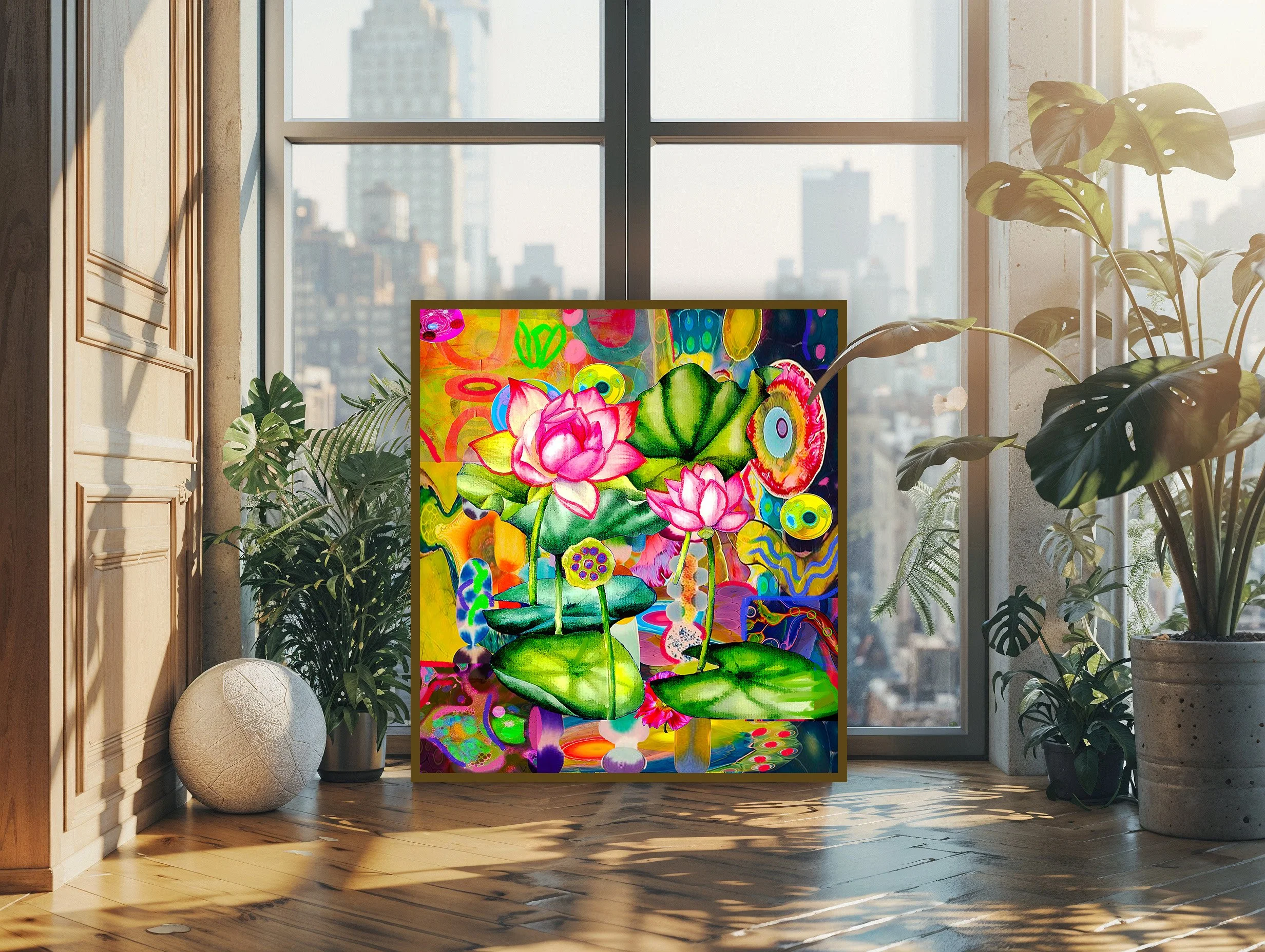 額装済/AK-47 Lotus 手書きサイン入り（オベイ）/アートポスター 額装済/AK-47 Lotus 手書きサイン入り（オベイ）/アートポスター